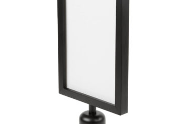 Sildihoidja postidele Must A4 | Adexa A009