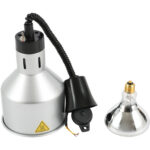 Soojuslamp reguleeritava kõrgusega, Hõbedane | Adexa A65121205 - Image 3