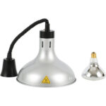 Soojuslamp reguleeritava kõrgusega,  Hõbedane | Adexa A65121405 - Image 3