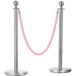 Nööripost kuuliga 320x1000mm hõbedane | Adexa BBP02B - Image 2