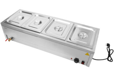 Bain Marie koos 4xGN1/2 konteinerite ja kaante ning äravoolukraaniga | Adexa BR11045