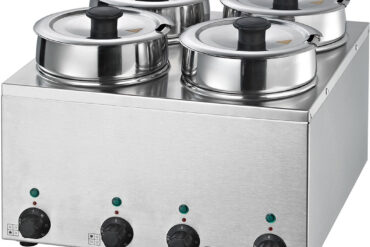 Bain Marie 4 kuuma potti 4x3,5 liitrit | Adexa BMP44