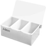 Garneeringu karp / Kastme anum Kaane ja 3 Osaga Roostevaba Teras ja Plastik | Adexa CHB03