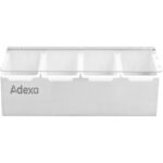 Maitseainete anumad kaanega, 4 sektsiooni, roostevaba teras ja plastik | Adexa CHB04 - Image 2