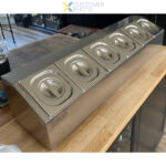 Maitseainete Hoidja Koos 6Xgn1/6-100Mm  | Adexa Chd06A - Image 4