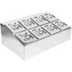 Maitseainehoidja, Sisaldab 8Xgn1/6-100Mm Panne Ja Kaasi | Adexa Chd08B