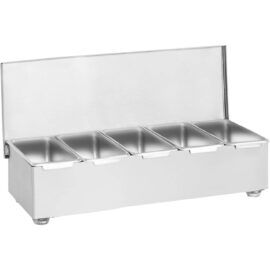 Maitseainehoidja Kaanega, Kaasa Arvatud 5 Konteinerit, Roostevaba Teras | Adexa Chf05