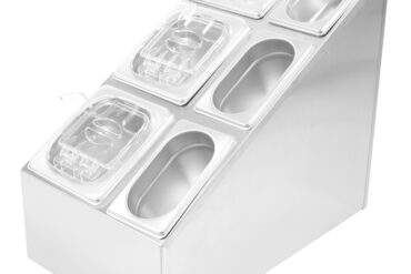 GN nõude hoidik/süvend, Sisaldab 3Xgn1/6 + 3Xgn1/9  | Adexa Chm01D