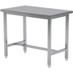 Töölaud Roostevaba Teras  1200X700X900Mm | Adexa Ct70120