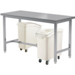 Töölaud Roostevaba Teras  1200X700X900Mm | Adexa Ct70120 - Image 2