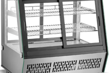 Vitriinkülmik 160 liitrit Avaneb Eest & Tagant 2 riiulit Must | Adexa CW1601