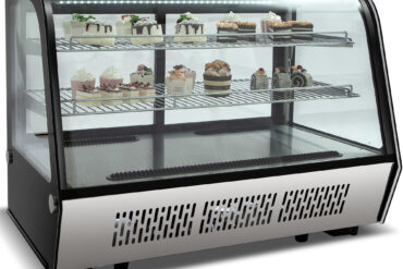 Vitriinkülmik 160 liitrit 2 riiulit Roostevaba teras | Adexa CW160R