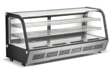 Vitriinkülmik 268 liitrit 2 riiulit Roostevaba Teras | Adexa CW250R