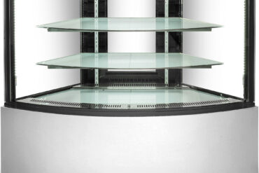 Vitriinkülmik kumer 330 liitrit 2 riiulit Kumer klaas Roostevaba teras | Adexa CW350C