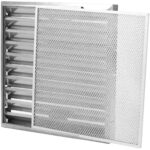 Ventilatsioonikubu põhja filter ja premium võrkfilter käepidemega roostevaba teras/alumiinium 500x250x40mm | Adexa DCF50254SM - Image 3