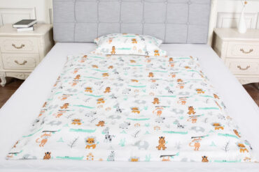Tekikott & Padjapüür / Voodipesukomplekt Lastele - 100x130 cm / 35x55 cm - Trükitud - 205TC | Siexa DCPC1001301