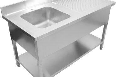 Valamu Roostevaba teras 1500x700x900mm 1 kauss vasakul pritsmekaitse | Adexa DSA1570L