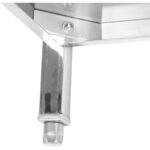 Töölaud Roostevaba Teras 3 Taset Ruutjalad 1400X700X900Mm | Adexa Dw3T14070 - Image 3