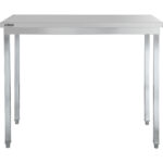 Töölaud Roostevaba Teras  1200X600X982Mm | Adexa Dws60120 - Image 2