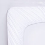 Exklusivt Paigaldatav Voodilina 90x200 cm 100% Puuvill 300TC Valge | Siexa FS902001 - Image 2