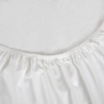 Exklusivt Paigaldatav Voodilina 90x200 cm 100% Puuvill 300TC Valge | Siexa FS902001 - Image 3