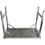 Kokkupandav Roostevabast Terasest Töölaud 1000x600x850mm | Adexa FW4187645 - Image 4