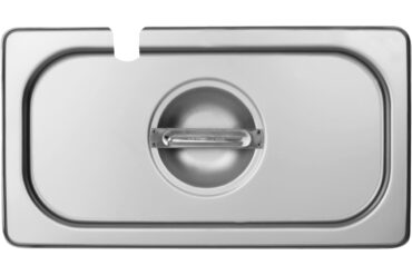 Roostevabast terasest GN-nõu kaas lusikapesaga GN 1/3 | Adexa 813LN