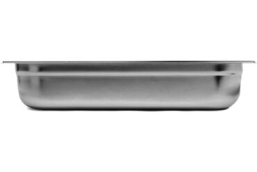 Roostevabast terasest GN-nõu Pann GN2/1 Sügavus 100 mm | Adexa 8214