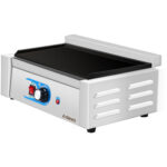 Professionaalne Elektriline Grill 1 tsoon 1,4kW Sile Malmist pealispind | Adexa GP3030GW