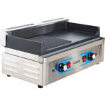 Professionaalne Elektriline Grill 1 tsoon 2.3kW Sile/Triibuline Malmist pind | Adexa GP5530EGW - Image 2