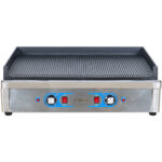 Professionaalne Elektriline Grill 2 tsooni 4,6 kW Sooniline Malmist Plaat | Adexa GP7050EW - Image 5