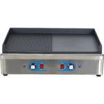 Professionaalne Elektriline Grill 2 tsooni 4,6 kW Sile/Ribiline Malmpind | Adexa GP7050EGW - Image 3