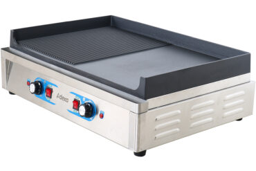 Professionaalne Elektriline Grill 2 tsooni 4,6 kW Sile/Ribiline Malmpind | Adexa GP7050EGW