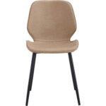 Söögitool PU nahast iste Helepruun | Adexa GSYH003LB - Image 3