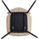 Söögitool PU nahast iste Helepruun | Adexa GSYH003LB - Image 6