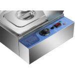 Bain Marie Klaaskatusega Pritsmekaitsega 6Xgn1/2 | Adexa Hbm26 - Image 6