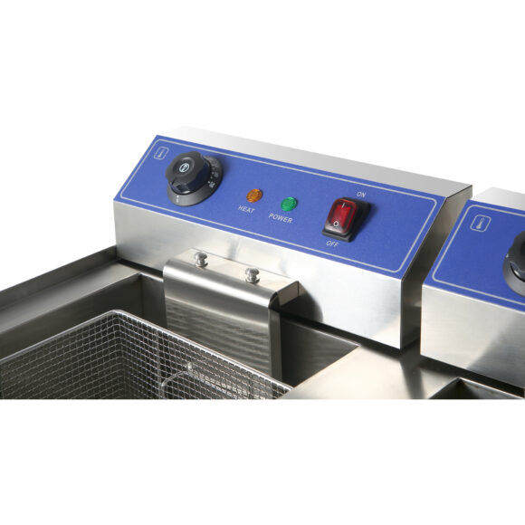 Elektriline Fritüür, kahe anumaga, 32 Liitrit 10Kw | Adexa Hef162C - Image 3