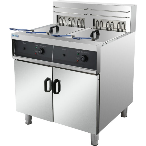 Kaubanduslik topelt elektrifriiter 2x30 liitrit 20kW iseseisev | Adexa HEF262