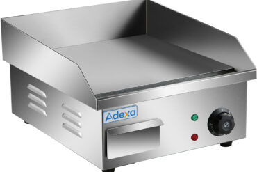 Kommertskasutuseks mõeldud sile praepann 250x400x215mm 2kW elektriline | Adexa HEG250