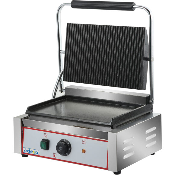 Suur Panini kontaktgrill, ribi/sile 2,2 kW | Adexa HEG811EA