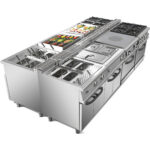 Elektriline  Bain Marie Kapiga 2Xgn1/1 + 2Xgn1/3 6Kw 900Mm Sügavus | Adexa Heb909A - Image 6