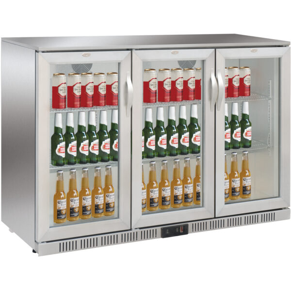 Tagariba jahuti 3 hinged ustega 330 liitrit roostevaba teras | Adexa LG320B