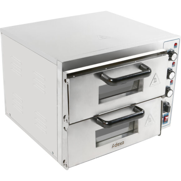 Elektriline pitsaahi 2 kambriga 410x420mm | Adexa MLP2ST