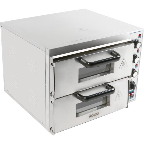 Elektriline pitsahäll 2 kambriga 410x420mm | Adexa MLP2ST