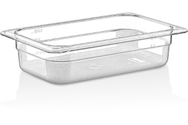 Polükarbonaadist GN nõu GN1/4, sügavus 65 mm, läbipaistev | Adexa P8142