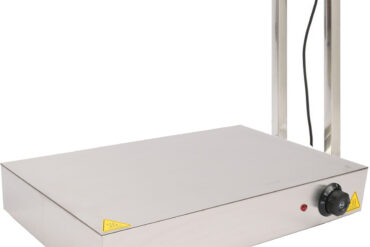 Soojendusplaat Koos Soojenduslambi Roostevaba Terasega 500X500Mm | Adexa Pwe5050