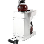 filterkohvimasin Manuaalne täitmine 2 klaaskannu 2 kuumutusplaati | Adexa RB386 - Image 6