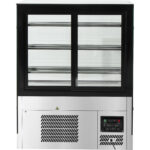 Kookide lett 900x730x1300mm Roostevabast terasest alus 3 riiulit LED | Adexa GN900RF3 - Image 2