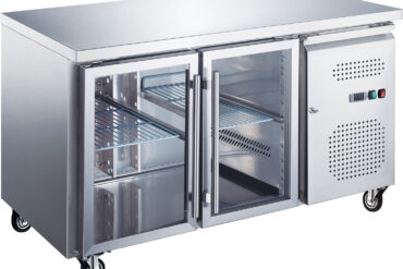 Professionaalne jahutusega lett kahe klaasuksega, sügavus 600 mm | Adexa RS21VG