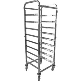 Nõudepesumasina Korvikäru Roostevaba Teras 9 Taset 550X510X1700Mm | Adexa Rt5509